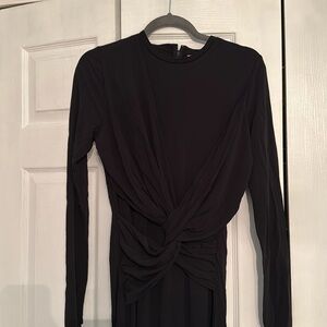 Banana Republic black maxi dress